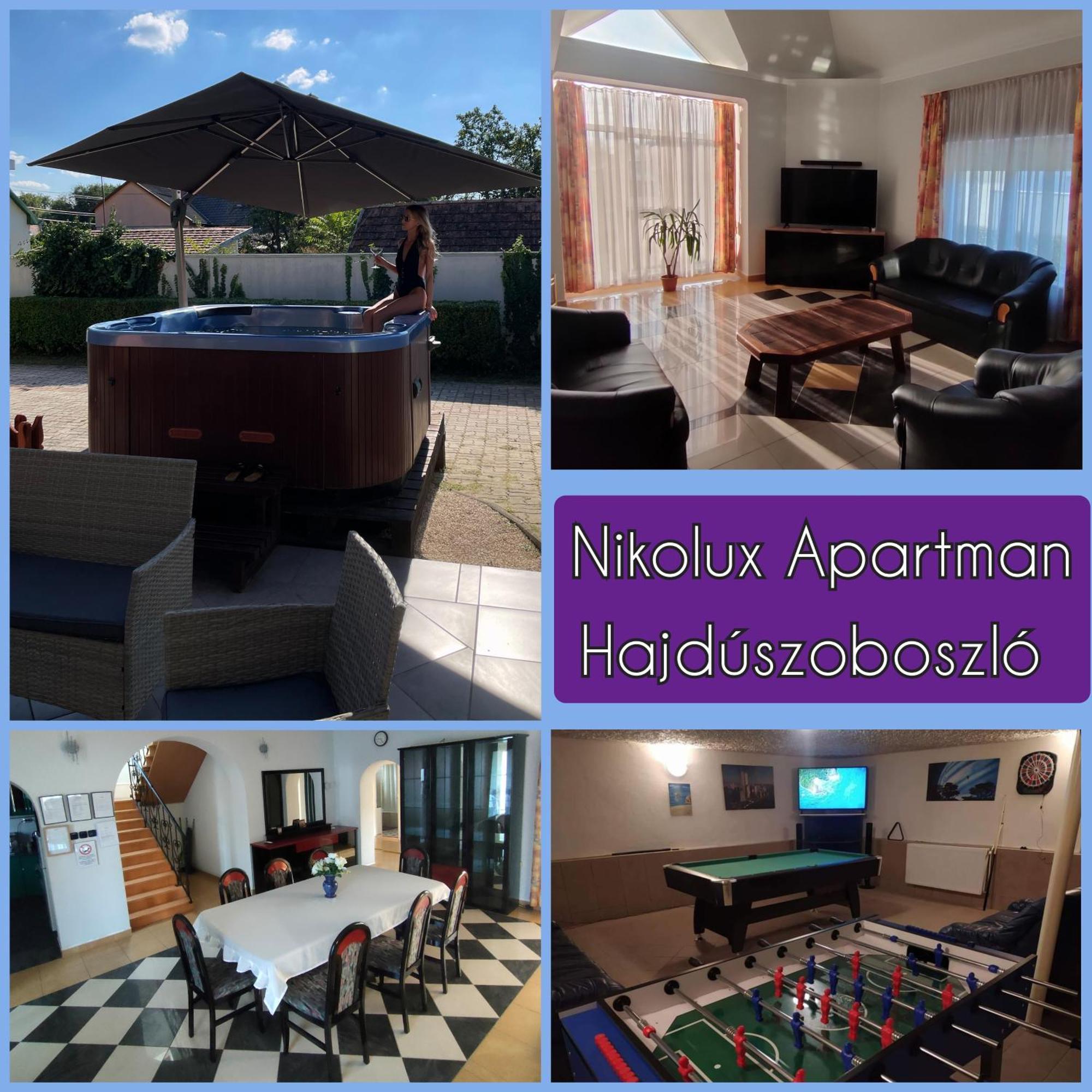 Nikolux Apartman Hajdúszoboszló المظهر الخارجي الصورة